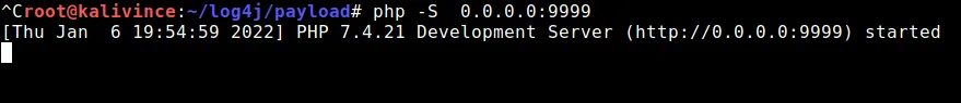 server php et faille de securite log4shell